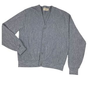 Vintage Sears Men's Store Cardigan size Large Grandpa Core